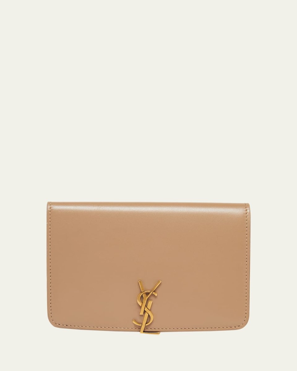 YSL Passport Holder in Calfskin